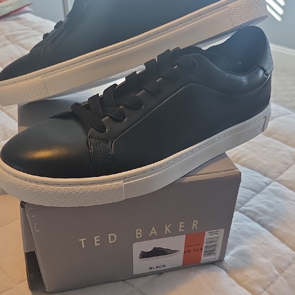 Ted Baker Black and White Men's Sneakers NWT